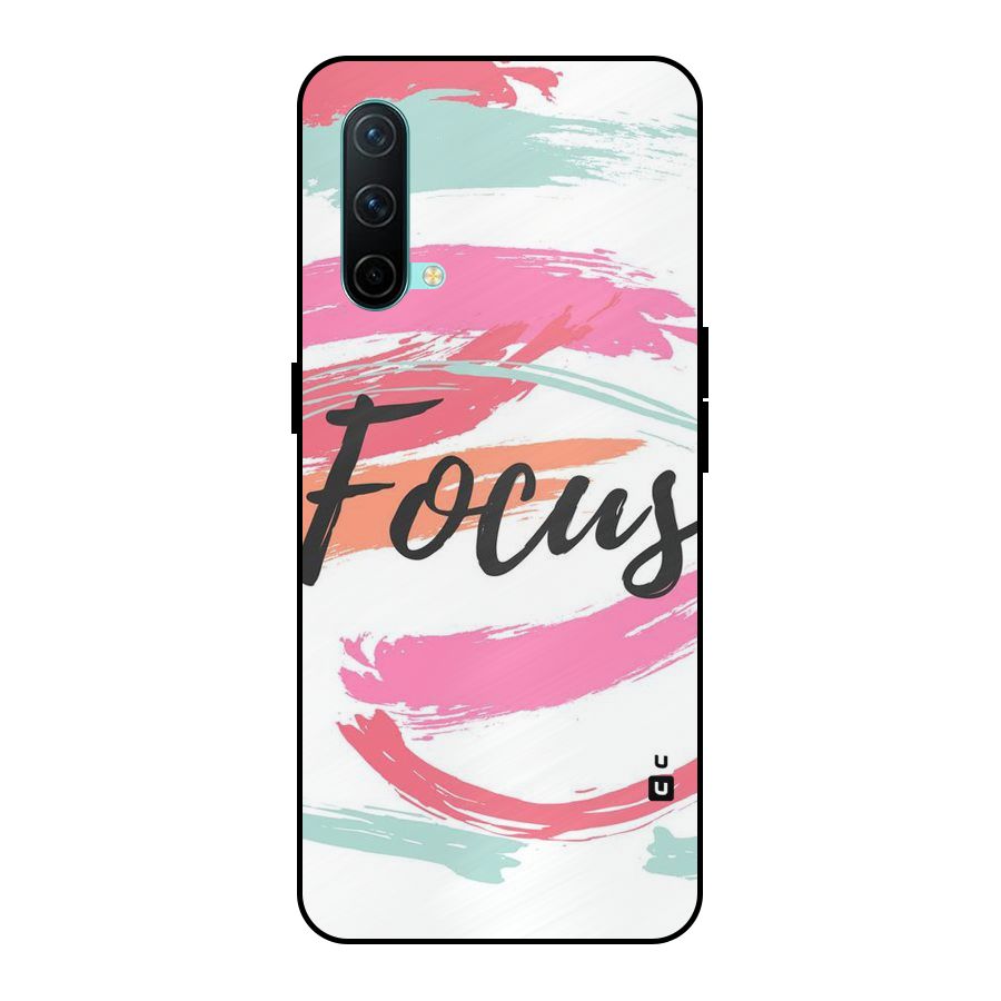 Focus Colours Metal Back Case for OnePlus Nord CE 5G