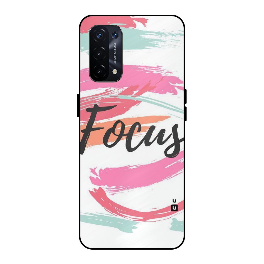 Focus Colours Metal Back Case for Oppo A74 5G