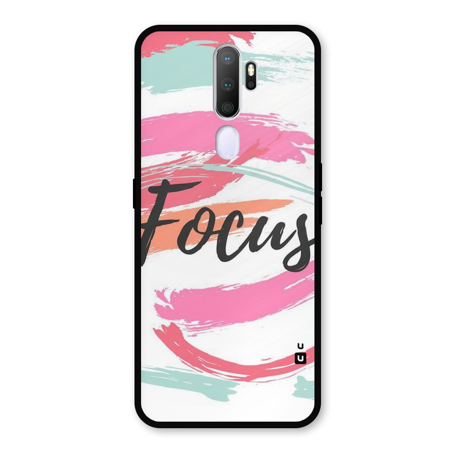 Focus Colours Metal Back Case for Oppo A9 (2020)