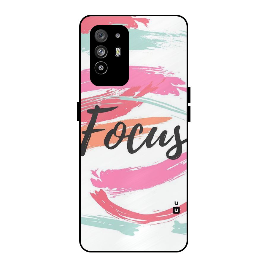 Focus Colours Metal Back Case for Oppo F19 Pro Plus 5G