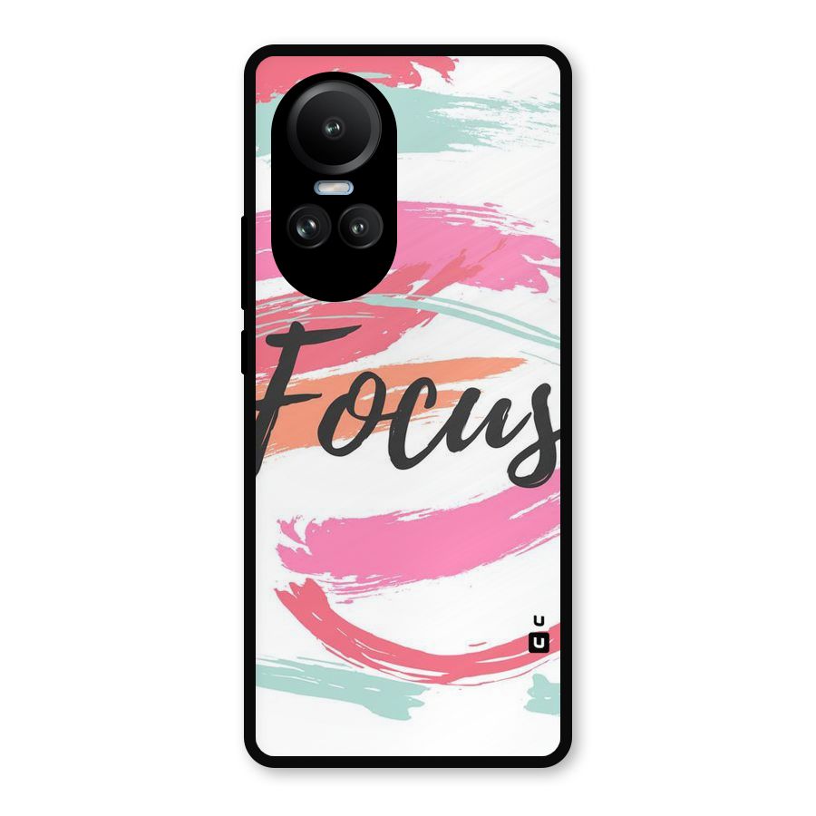 Focus Colours Metal Back Case for Oppo Reno10 Pro