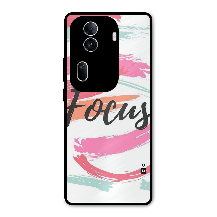 Focus Colours Metal Back Case for Oppo Reno11 Pro 5G