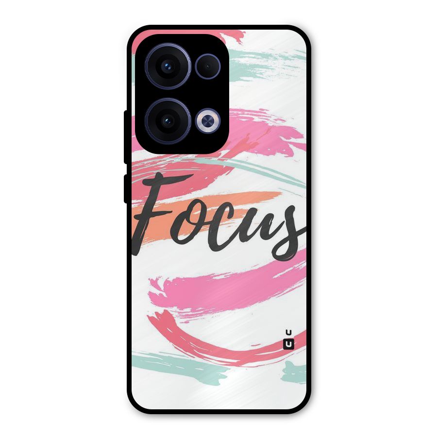 Focus Colours Metal Back Case for Oppo Reno13