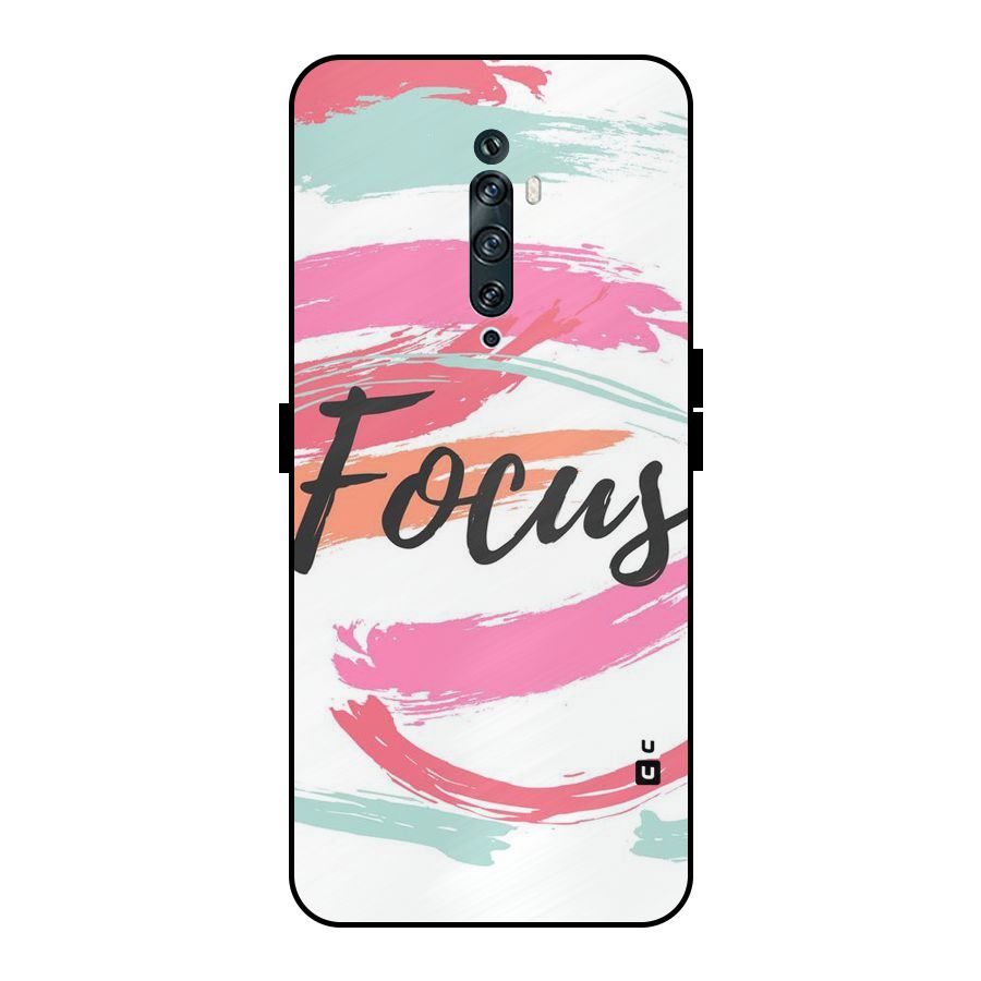 Focus Colours Metal Back Case for Oppo Reno2 Z