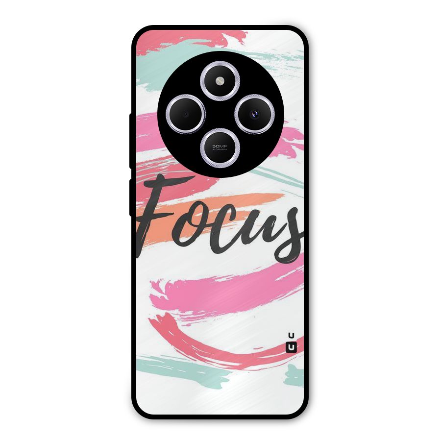Focus Colours Metal Back Case for Poco M7