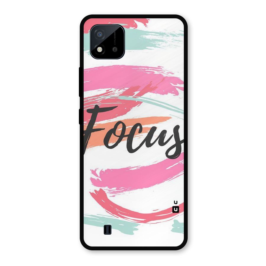 Focus Colours Metal Back Case for Realme C11 2021
