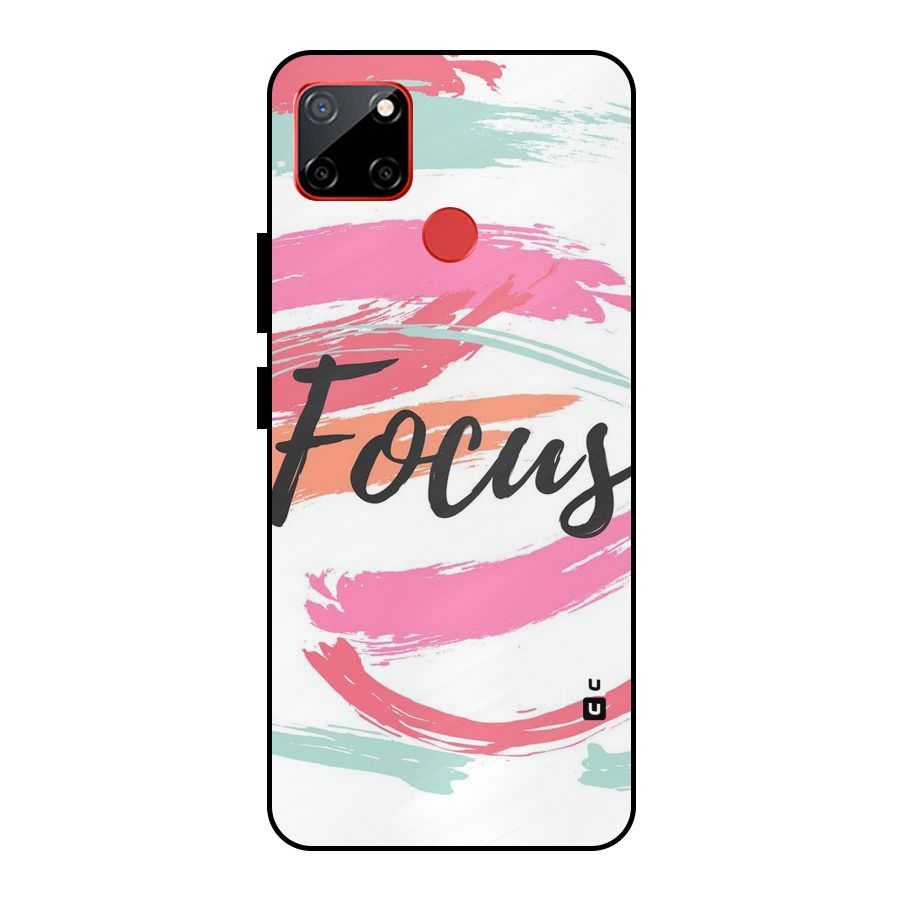 Focus Colours Metal Back Case for Realme C12