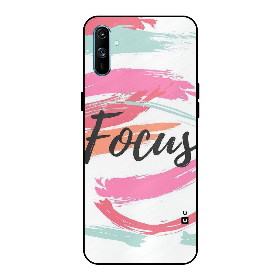 Focus Colours Metal Back Case for Realme C3