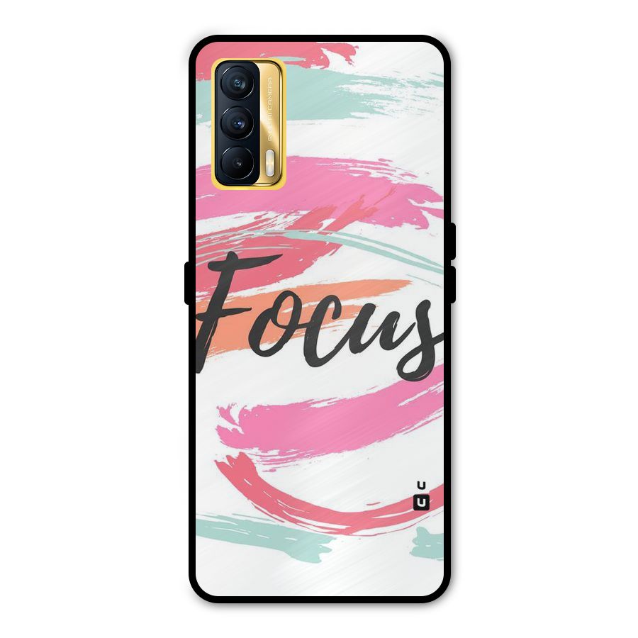 Focus Colours Metal Back Case for Realme X7