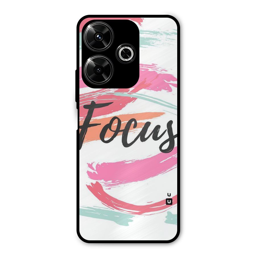 Focus Colours Metal Back Case for Redmi 13 5G
