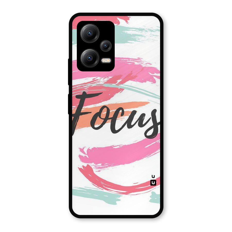Focus Colours Metal Back Case for Redmi Note 12 5G