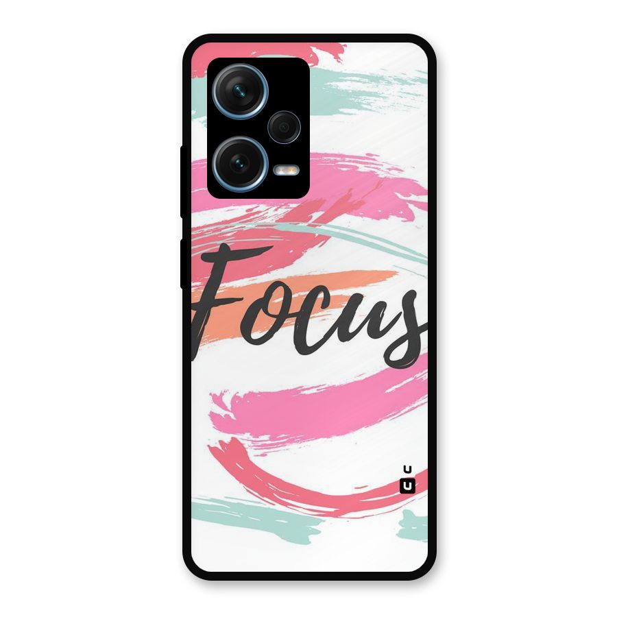 Focus Colours Metal Back Case for Redmi Note 12 Pro Plus 5G