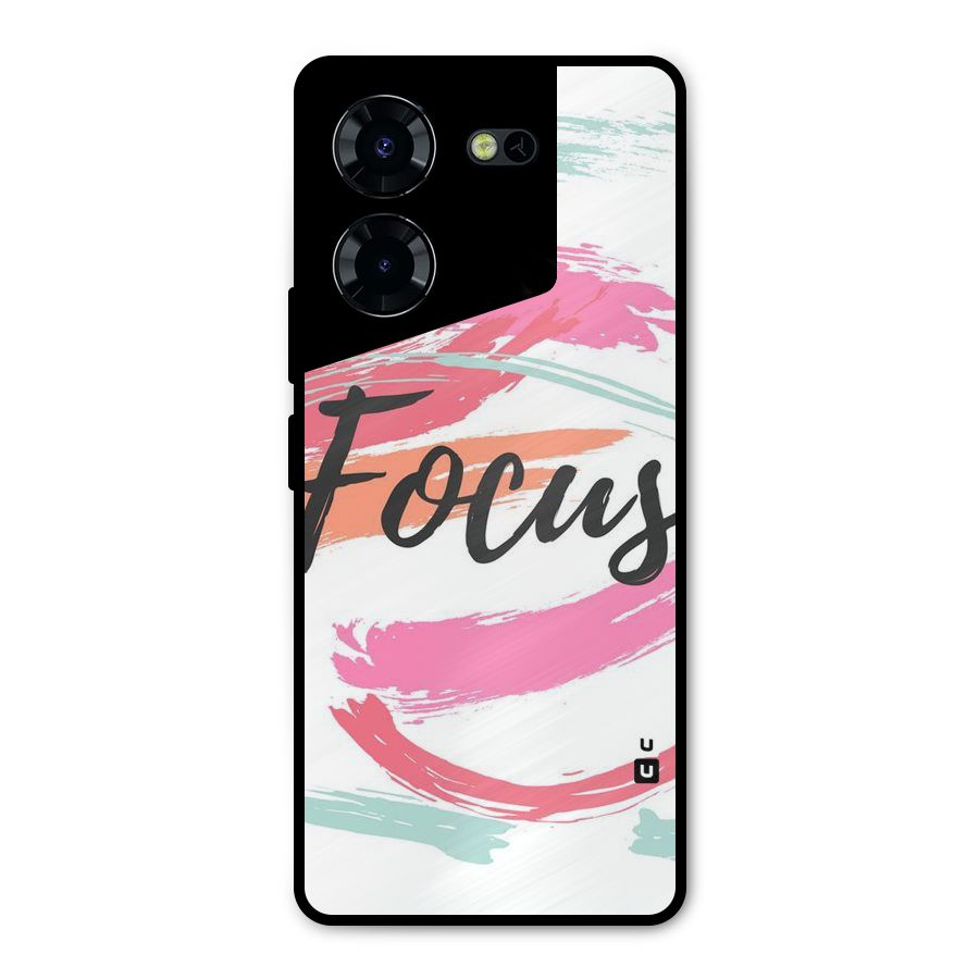 Focus Colours Metal Back Case for Tecno Pova 5 Pro 5G