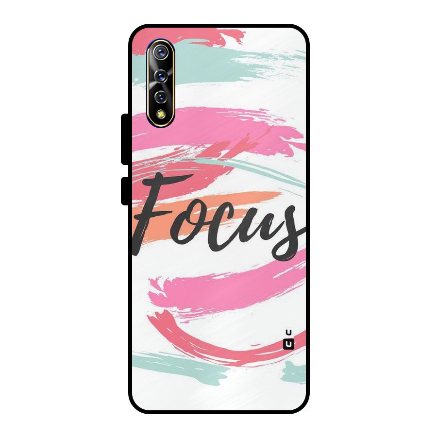 Focus Colours Metal Back Case for Vivo S1