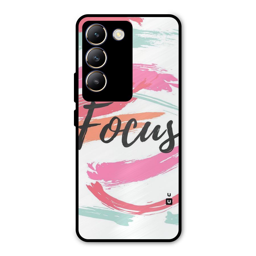 Focus Colours Metal Back Case for Vivo T3 5G