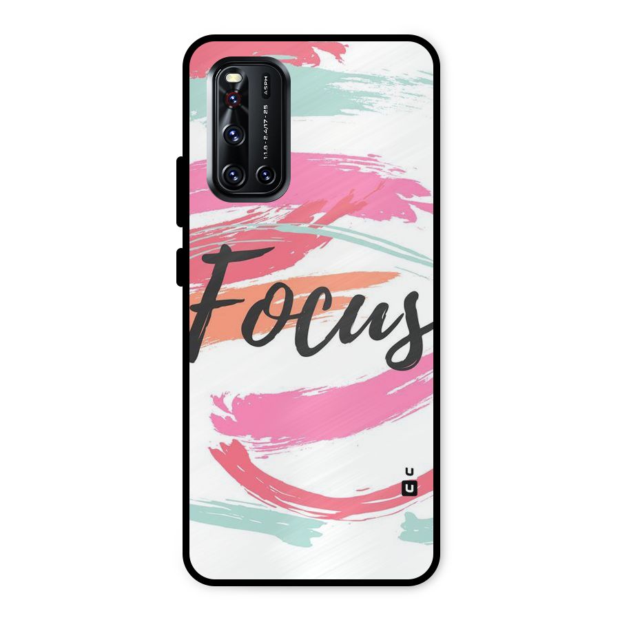 Focus Colours Metal Back Case for Vivo V19