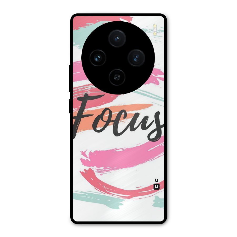 Focus Colours Metal Back Case for Vivo X100