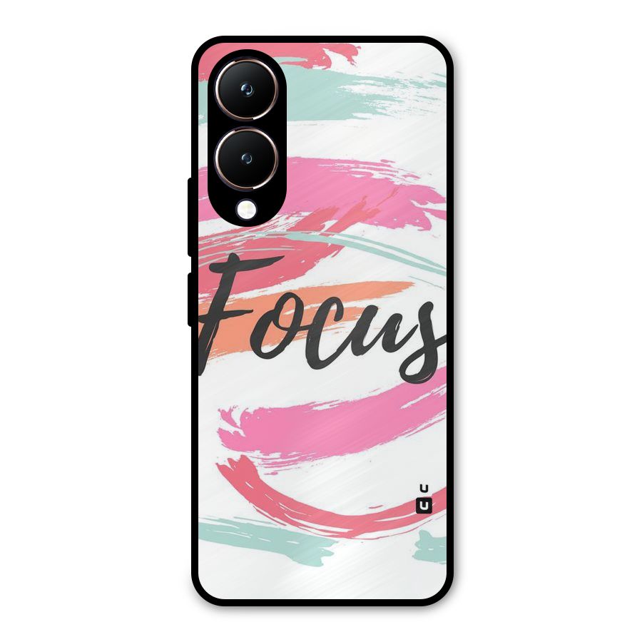 Focus Colours Metal Back Case for Vivo Y28