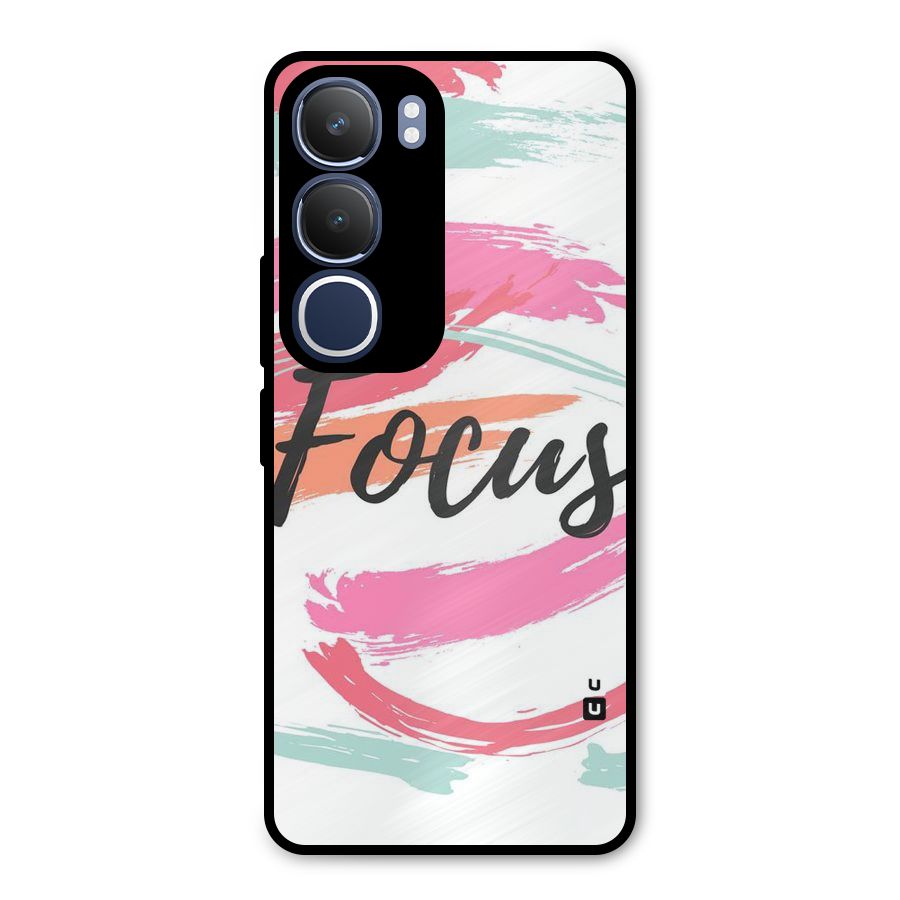 Focus Colours Metal Back Case for Vivo Y29