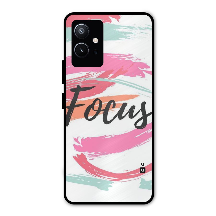 Focus Colours Metal Back Case for Vivo Y75 5G