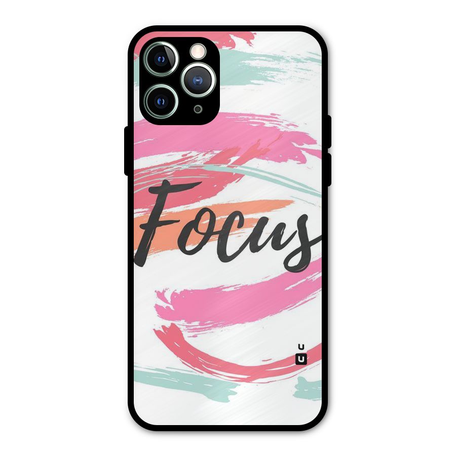 Focus Colours Metal Back Case for iPhone 11 Pro Max
