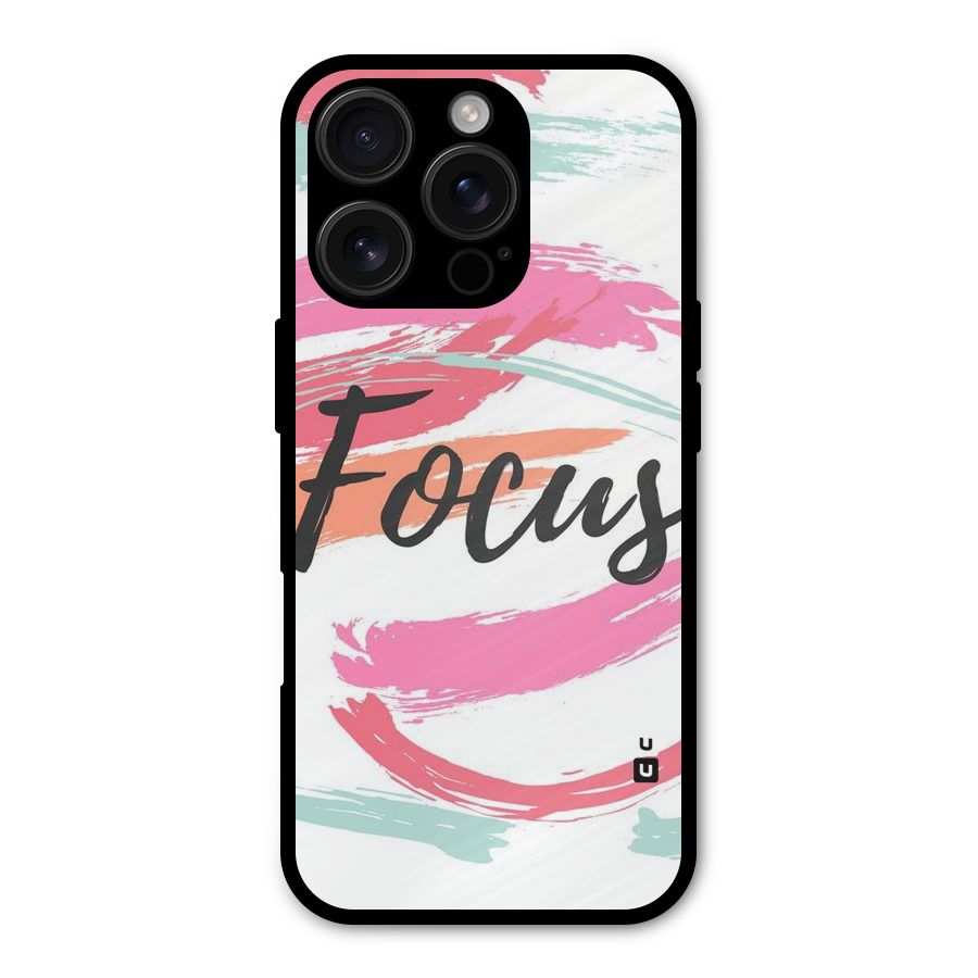 Focus Colours Metal Back Case for iPhone 16 Pro