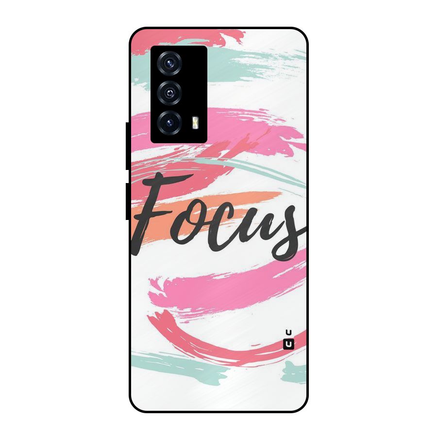 Focus Colours Metal Back Case for iQOO Z5