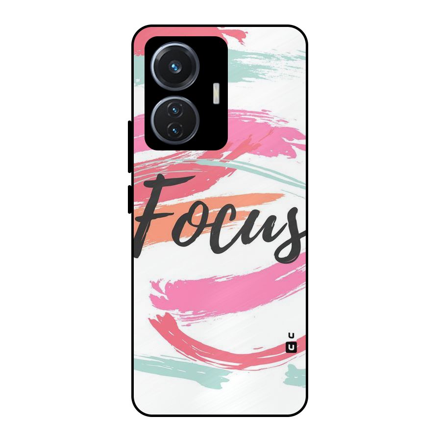 Focus Colours Metal Back Case for iQOO Z6 44W