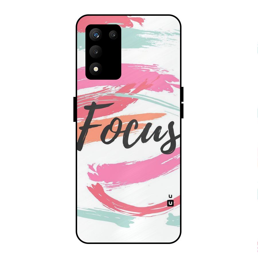 Focus Colours Metal Back Case for realme 9 5G SE