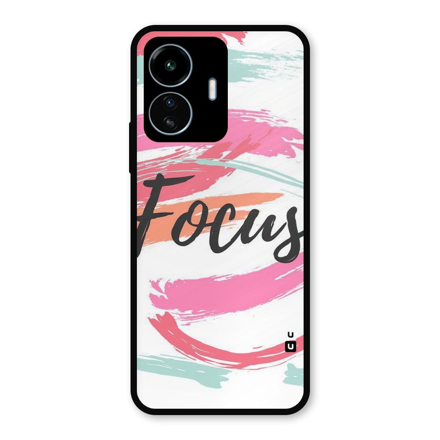 Focus Colours Metal Back Case for vivo iQOO Z6 Lite 5G
