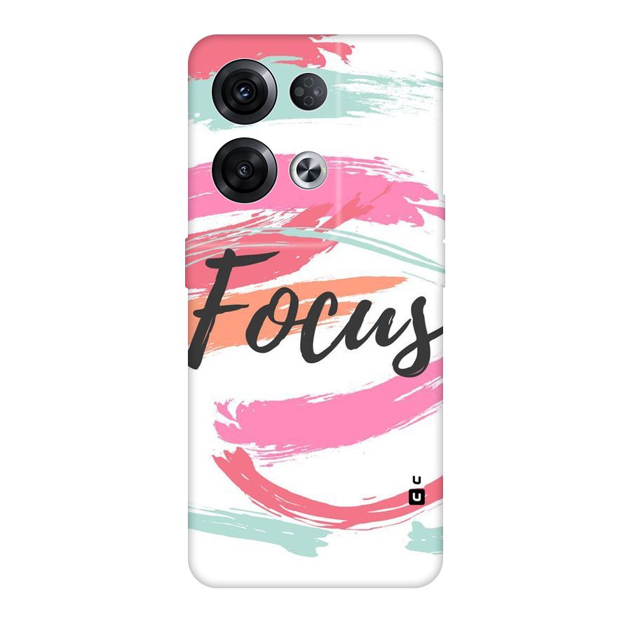 Focus Colours Original Polycarbonate Back Case for Oppo Reno8 Pro 5G