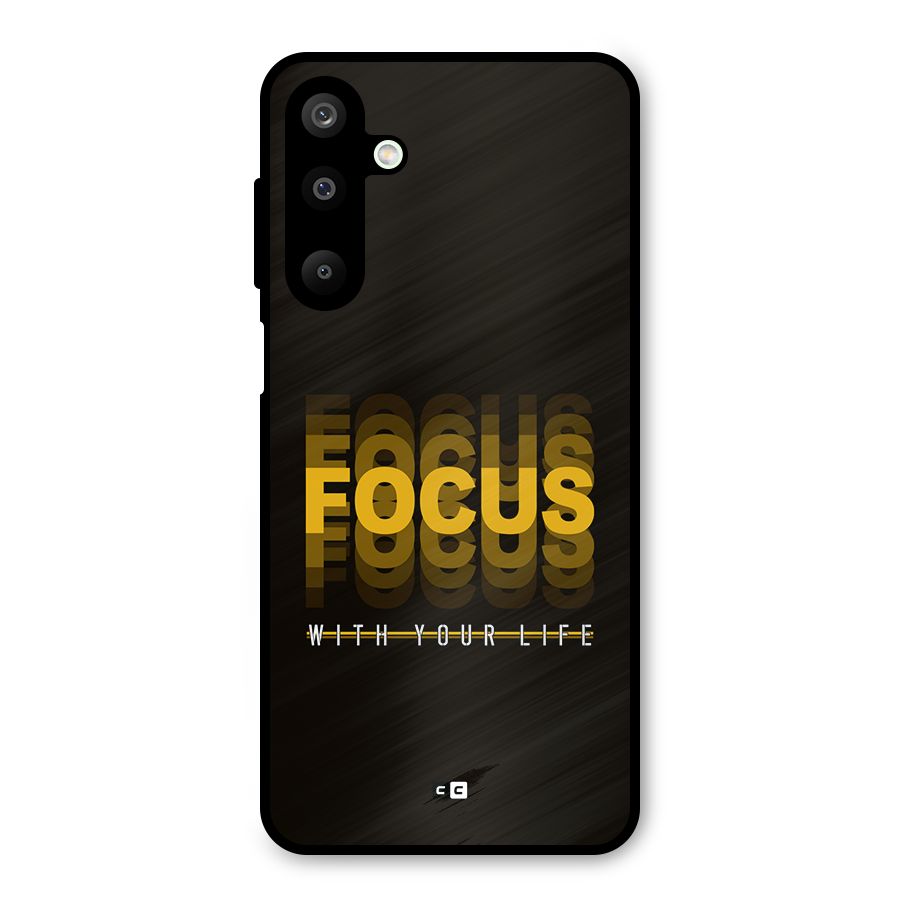 Focus Life Metal Back Case for Galaxy M16