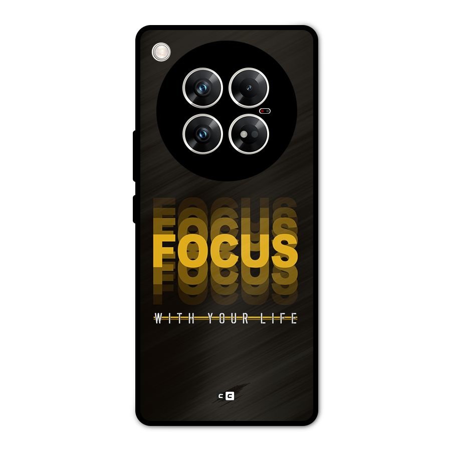 Focus Life Metal Back Case for Infinix Zero 40 5G