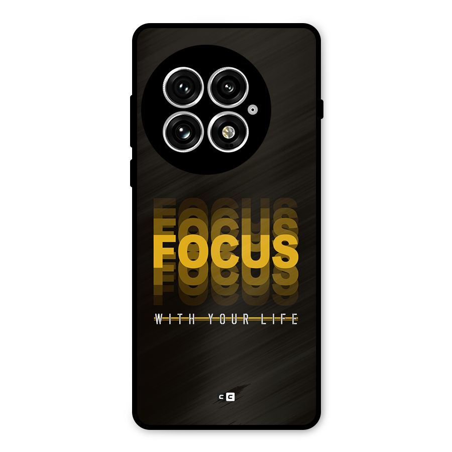 Focus Life Metal Back Case for OnePlus 13