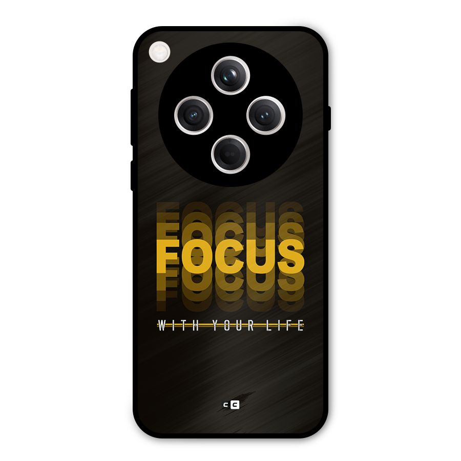 Focus Life Metal Back Case for Oppo Find X8