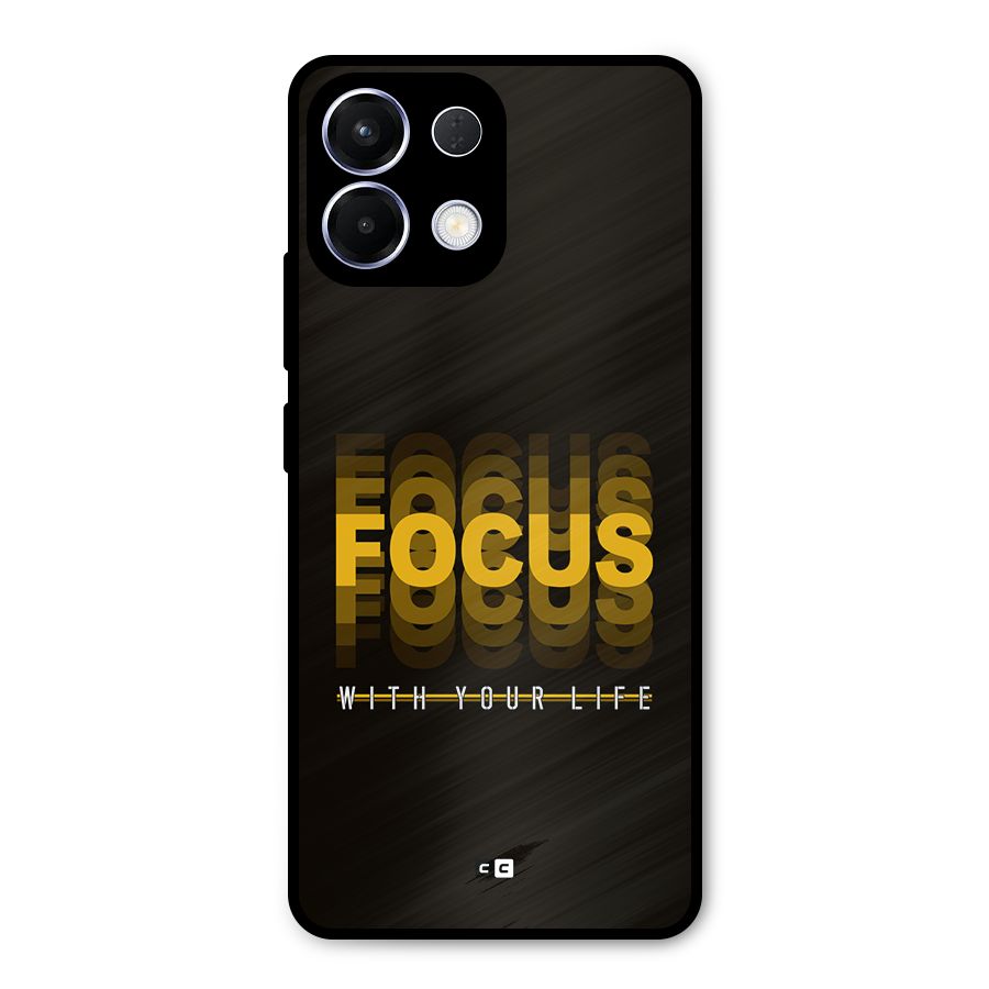 Focus Life Metal Back Case for Oppo K13