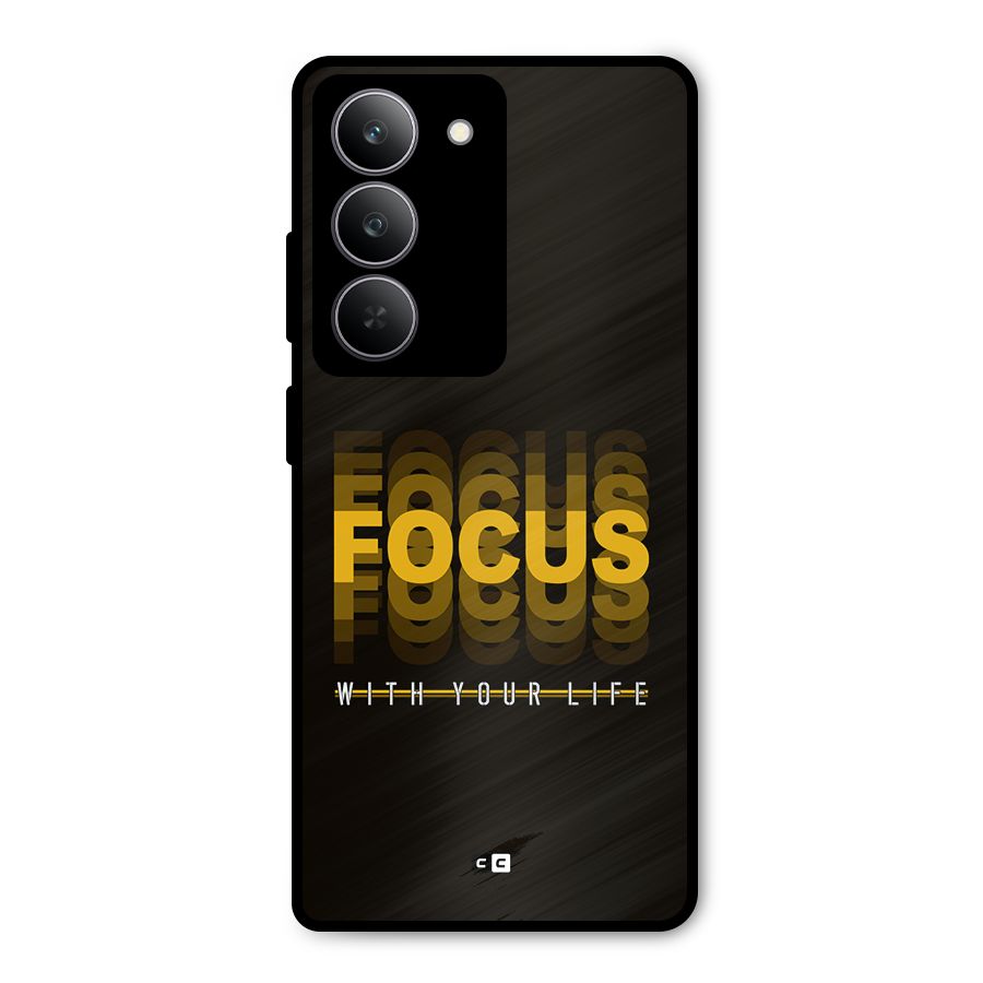 Focus Life Metal Back Case for Realme 14x