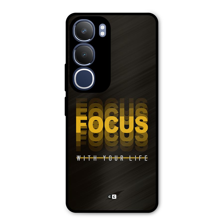Focus Life Metal Back Case for Vivo Y29