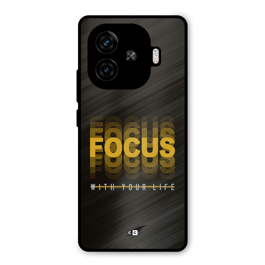 Focus Life Metal Back Case for iQOO Neo 10R