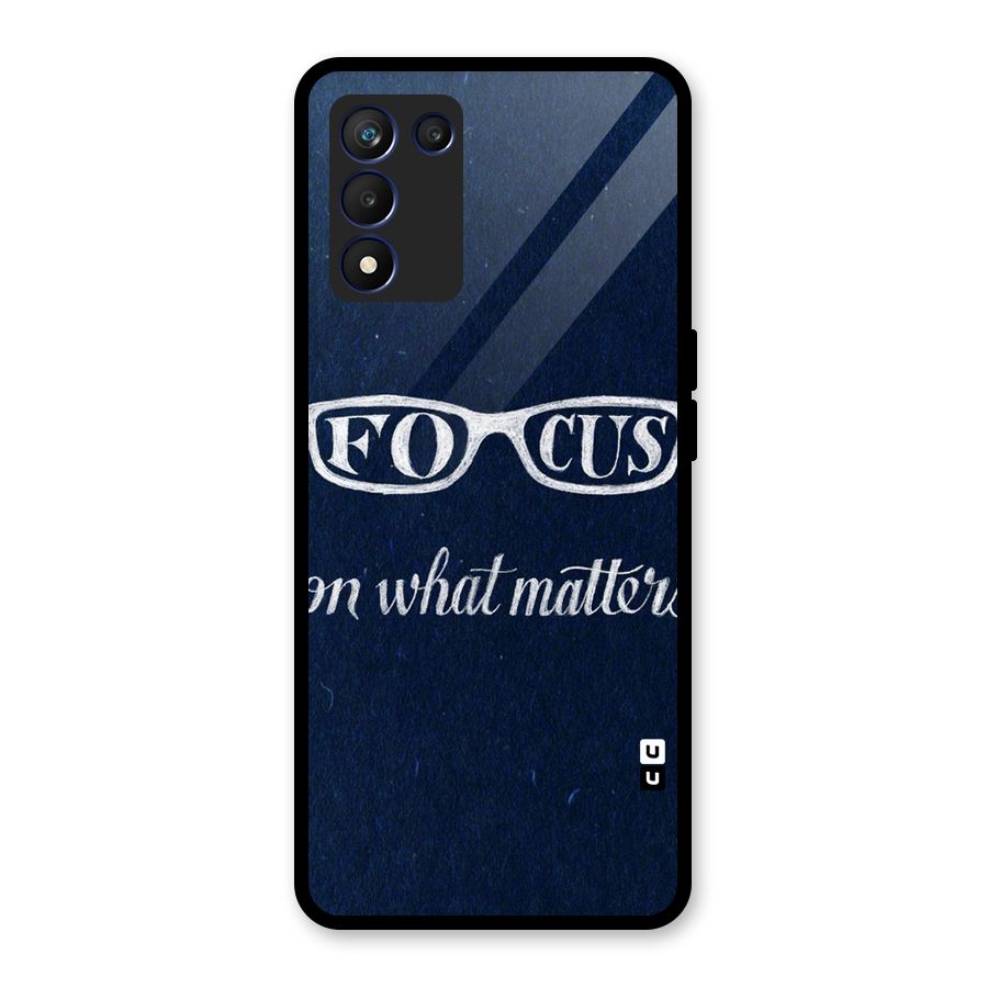 Focus Matters Glass Back Case for Realme 9 5G Speed