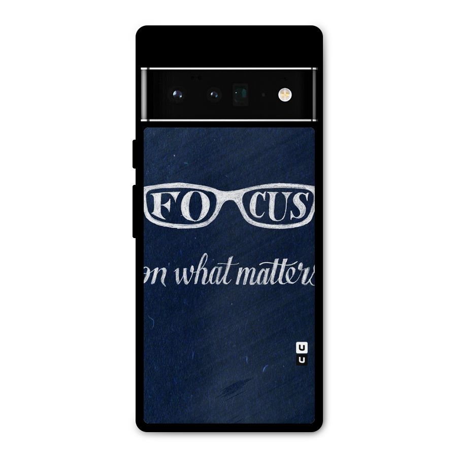 Focus Matters Metal Back Case for Google Pixel 6 Pro
