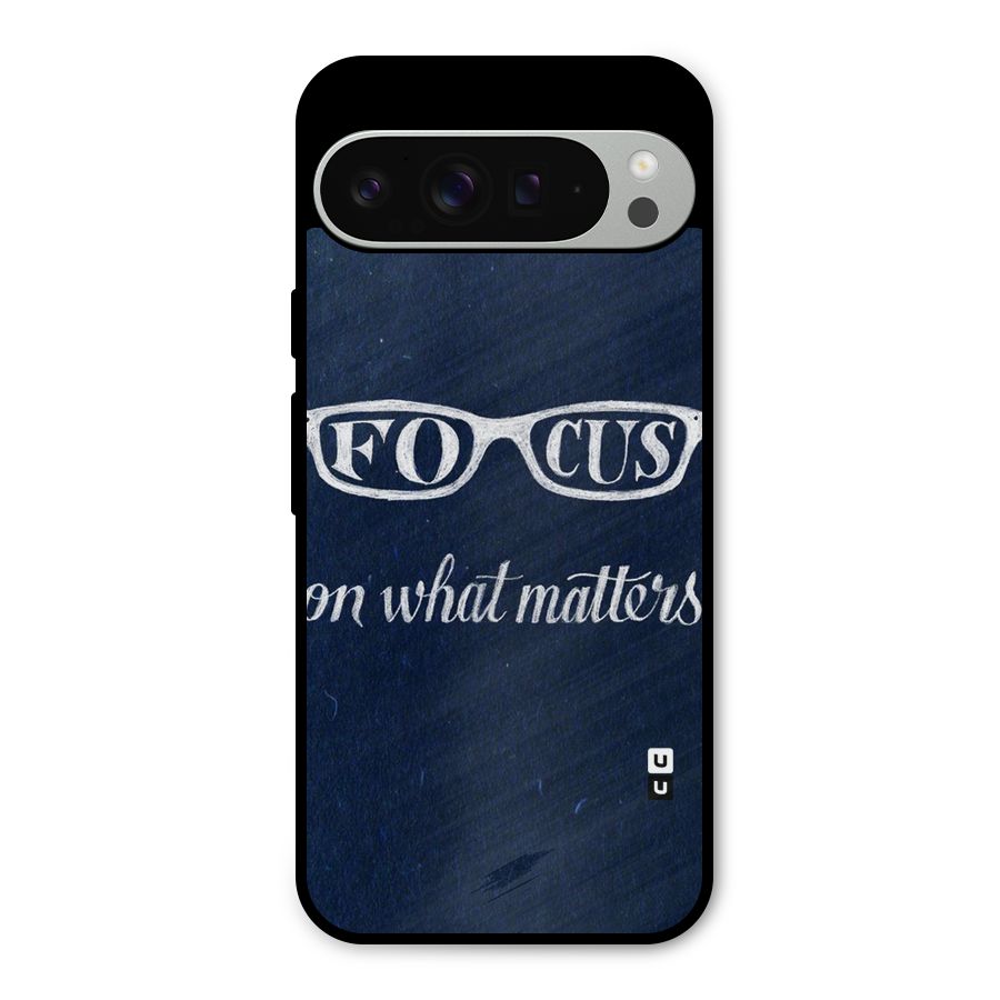 Focus Matters Metal Back Case for Google Pixel 9 Pro XL