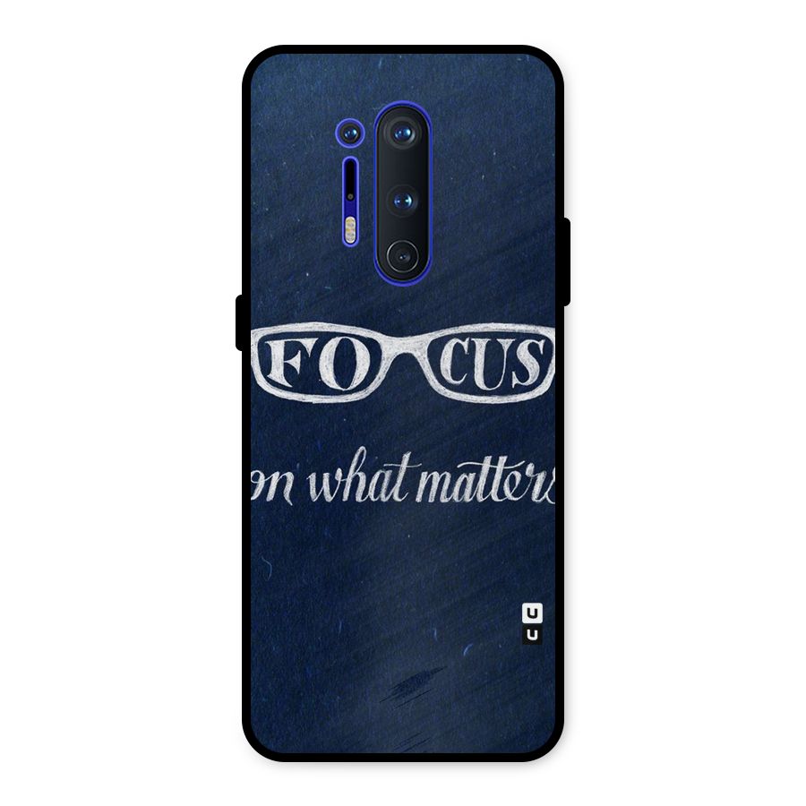 Focus Matters Metal Back Case for OnePlus 8 Pro