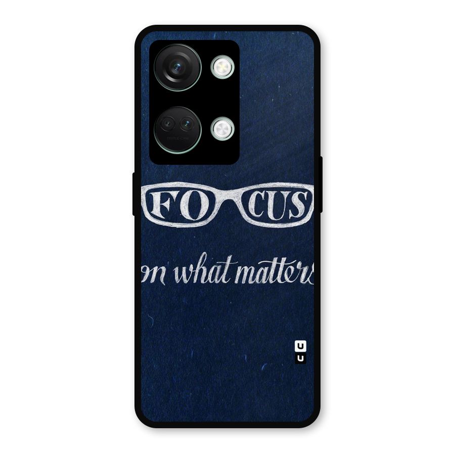 Focus Matters Metal Back Case for OnePlus Nord 3