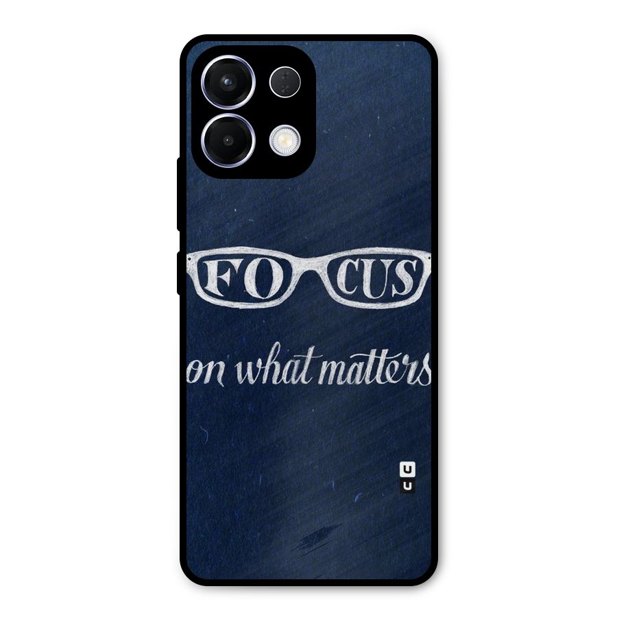 Focus Matters Metal Back Case for Oppo K13
