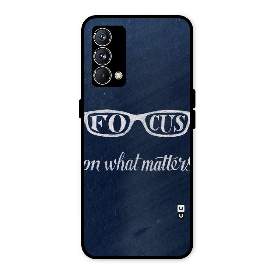 Focus Matters Metal Back Case for Realme GT Master Edition