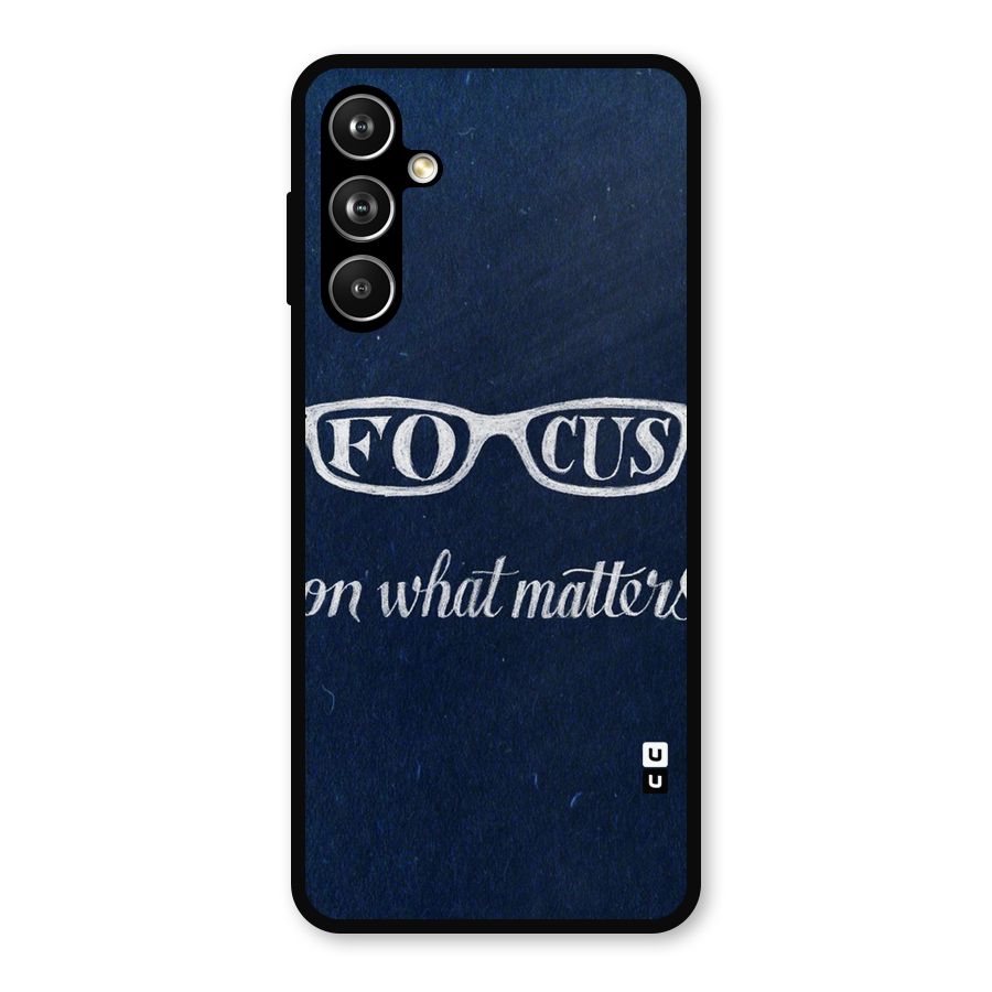 Focus Matters Metal Back Case for Samsung Galaxy M54
