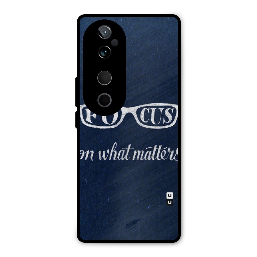 Focus Matters Metal Back Case for Vivo T3 Ultra