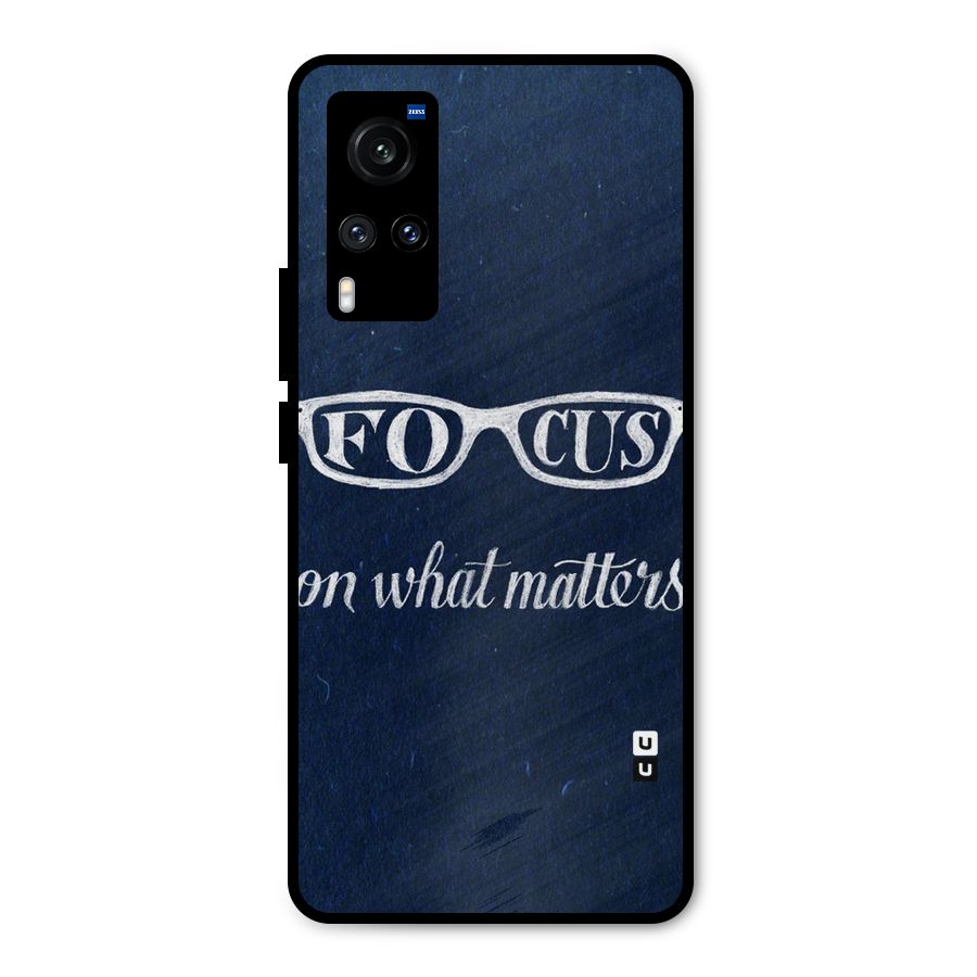 Focus Matters Metal Back Case for Vivo X60