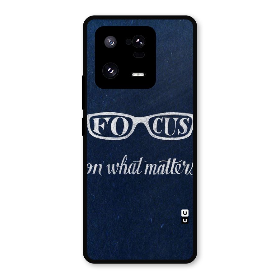 Focus Matters Metal Back Case for Xiaomi 13 Pro